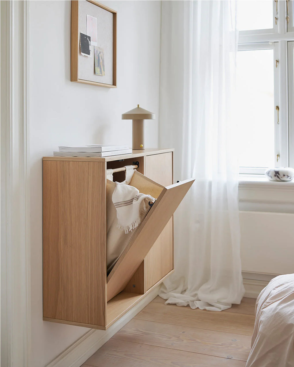 Boîte à linge élégante