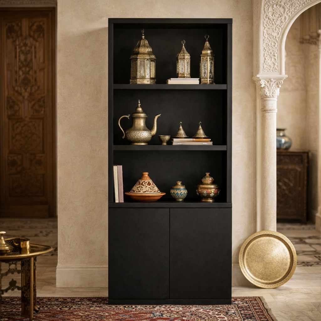 Savanna 5-Shelf Tall Bookcase