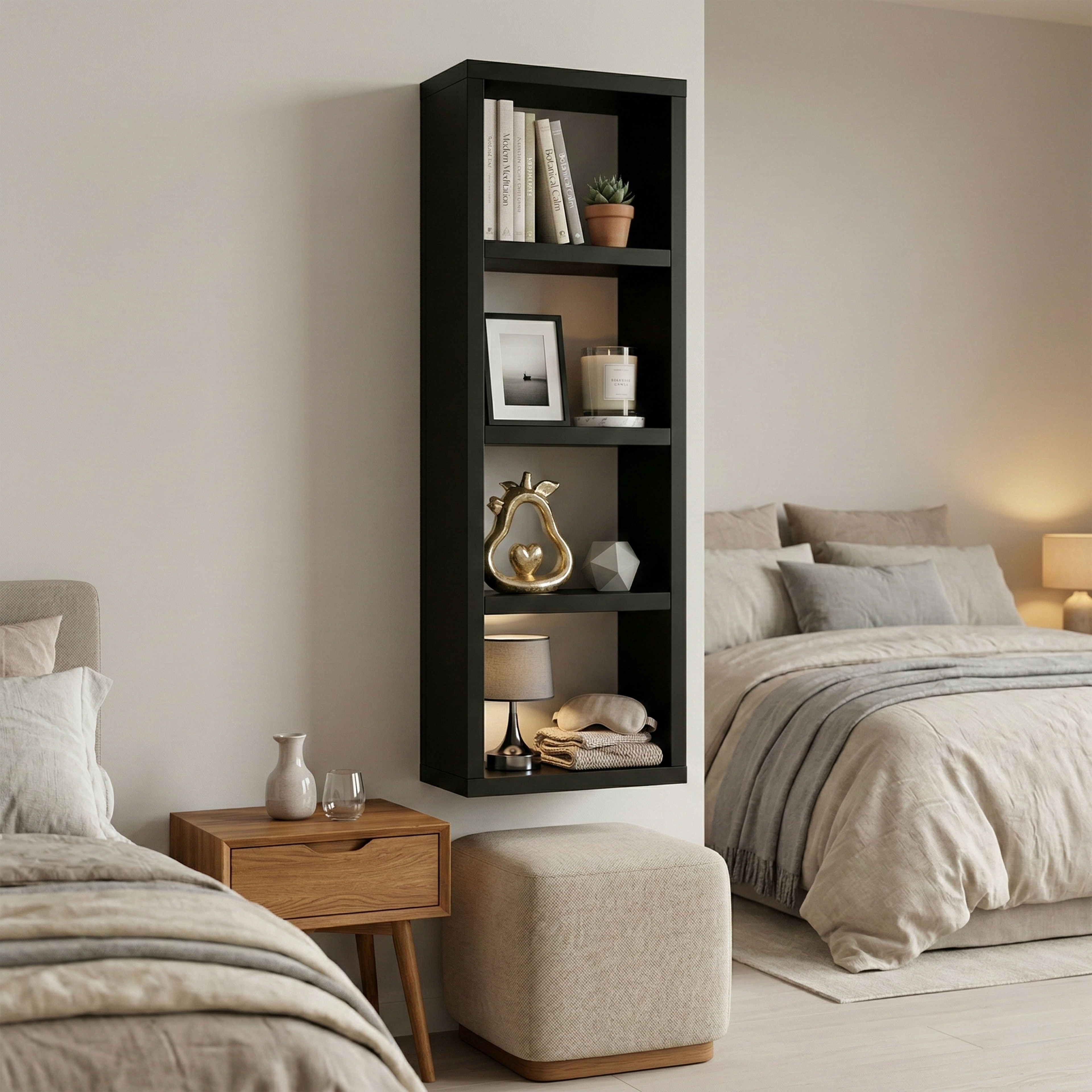 Étagère Murale Multi-Usages