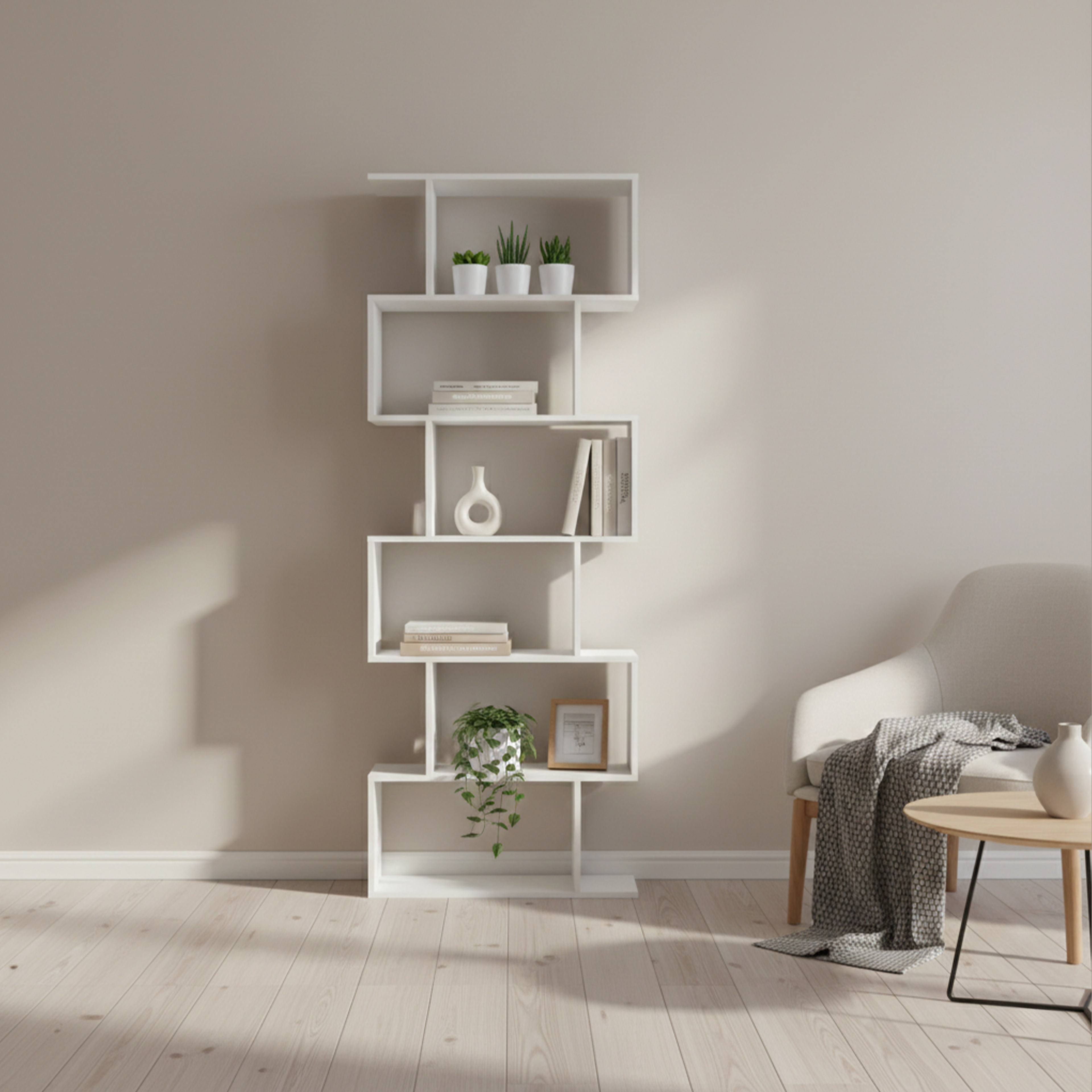 Etagère en S 6 niveaux