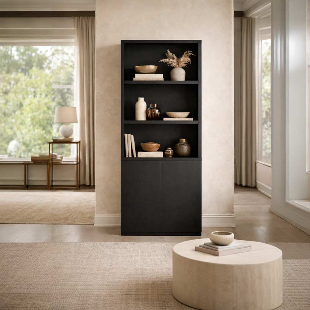 Savanna 5-Shelf Tall Bookcase