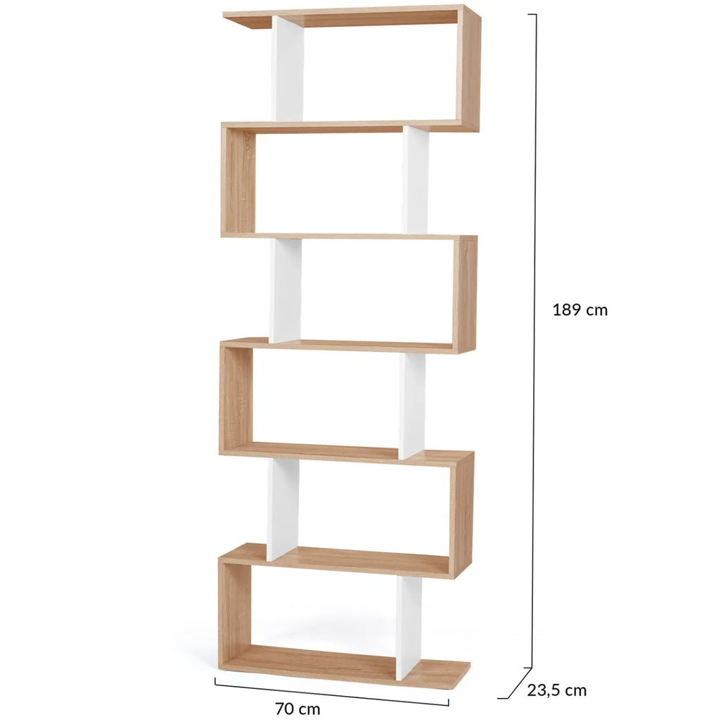Etagère en S 6 niveaux