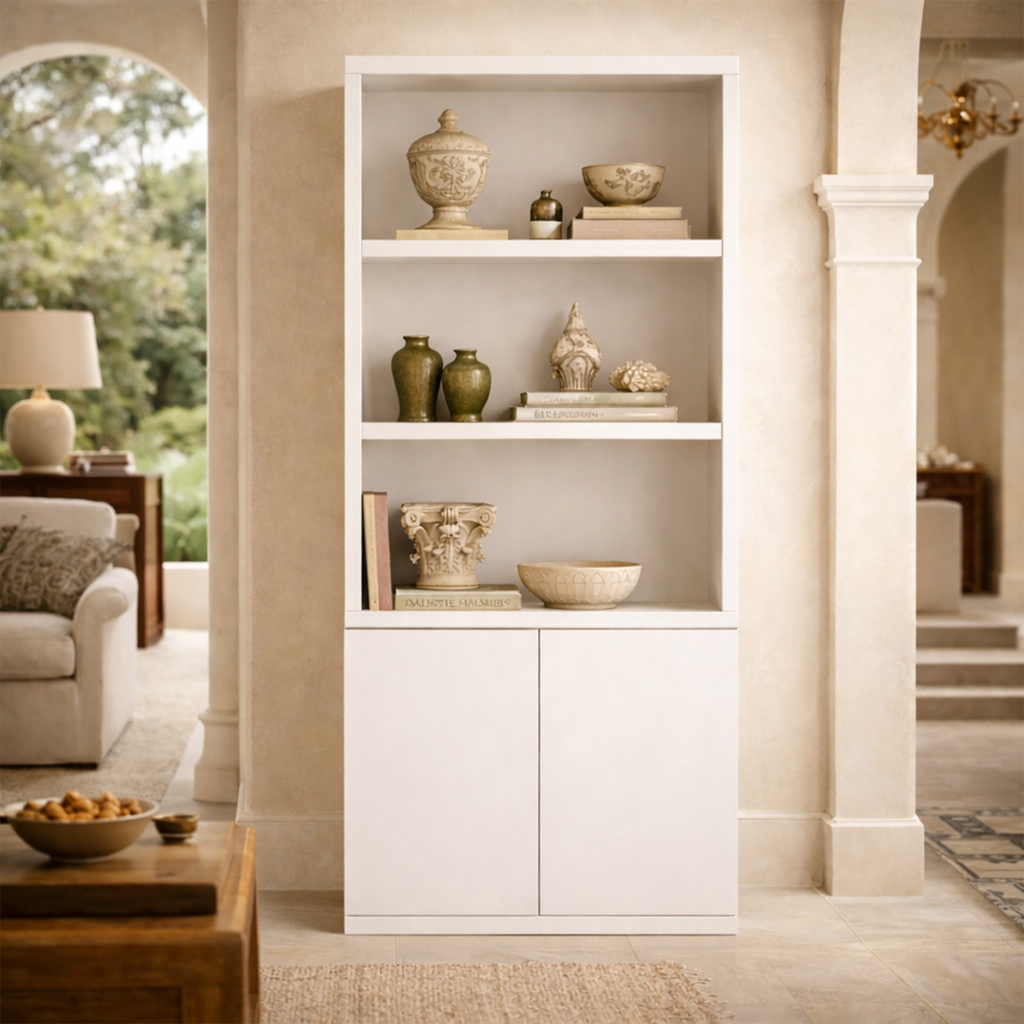 Savanna 5-Shelf Tall Bookcase